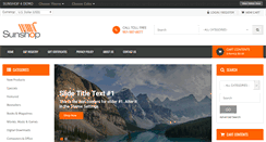 Desktop Screenshot of demo.sunshop.com